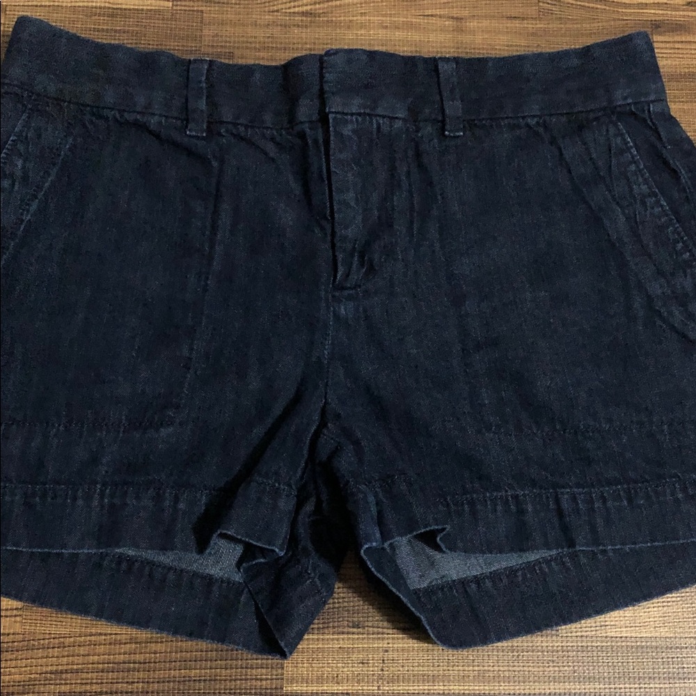 LOFT Navy Denim-Style Women's Shorts